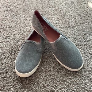 Keds Gray Slip-Ons 7.5 Never been worn (no box)